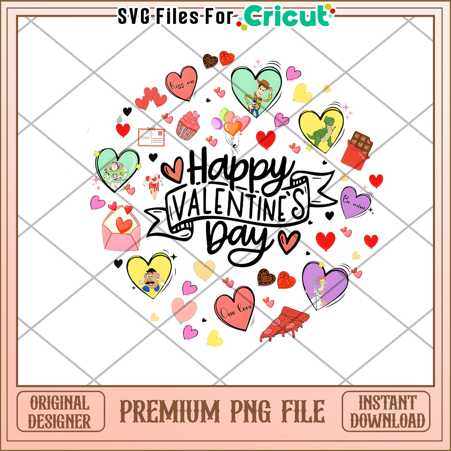 Toy Story Valentines PNG Download