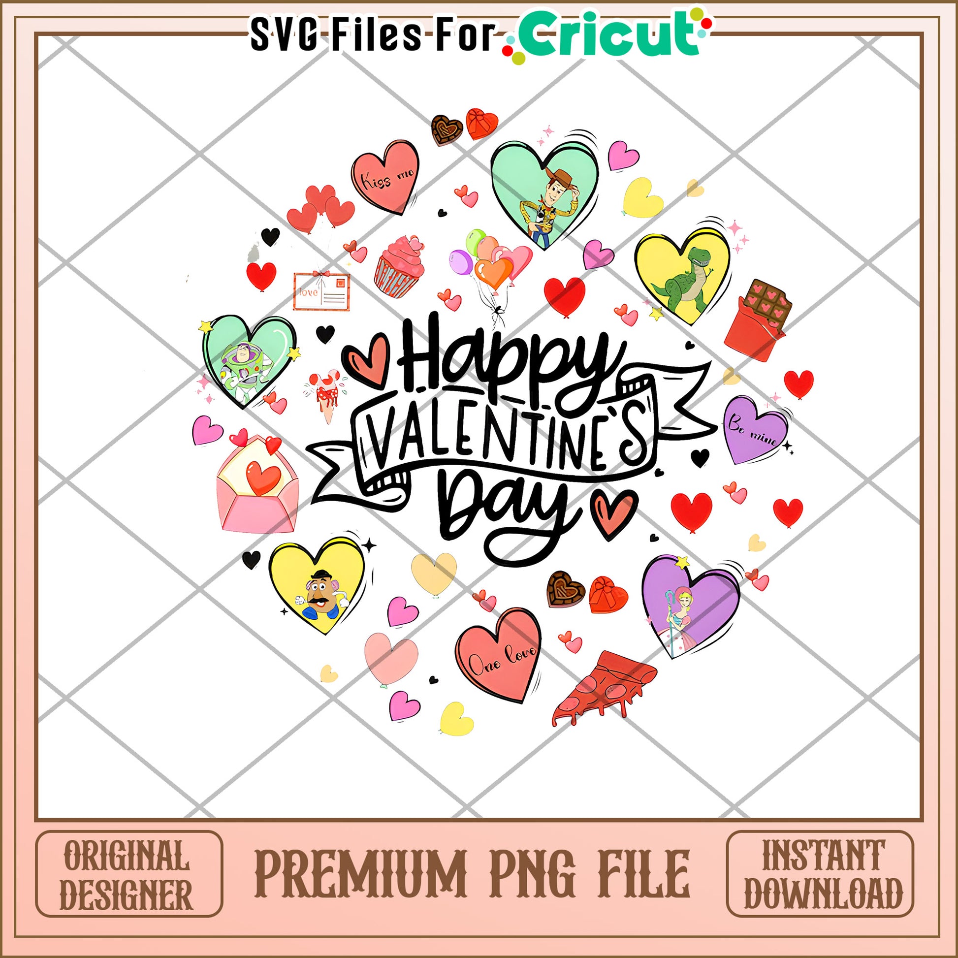 Toy Story Valentines PNG Download