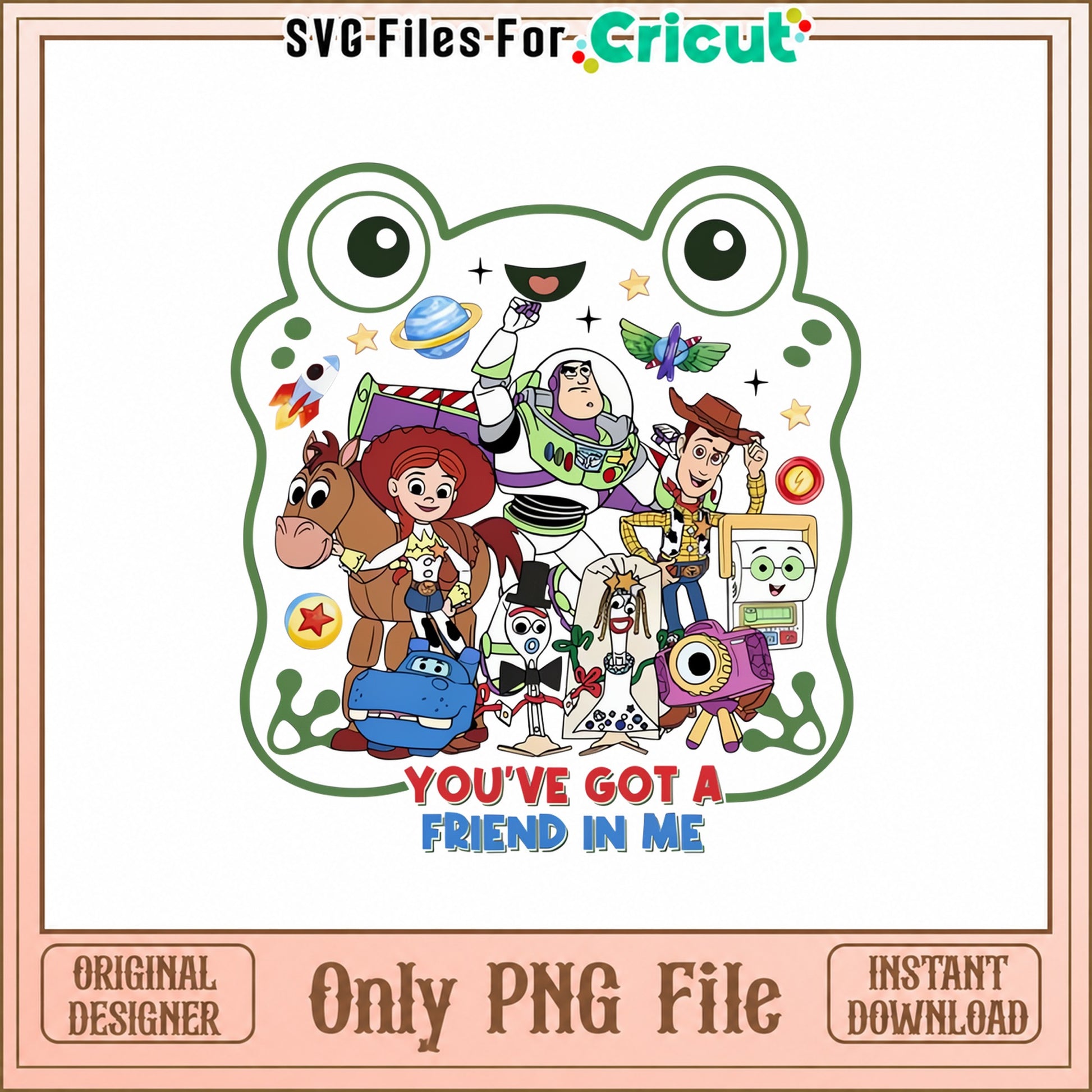 Toy Story Characters SVG Bundle, Disney Pixar PNG, PNG File