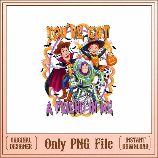 Toy Story Halloween PNG, Disney Characters, Halloween PNG