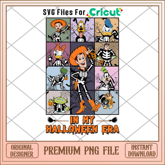 Toy story in my halloween era png, toy story png, halloween png