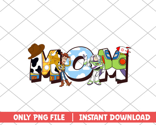 Toy story and mom disney png