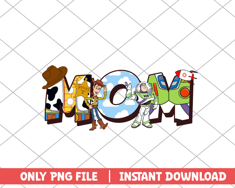 Toy story and mom disney png