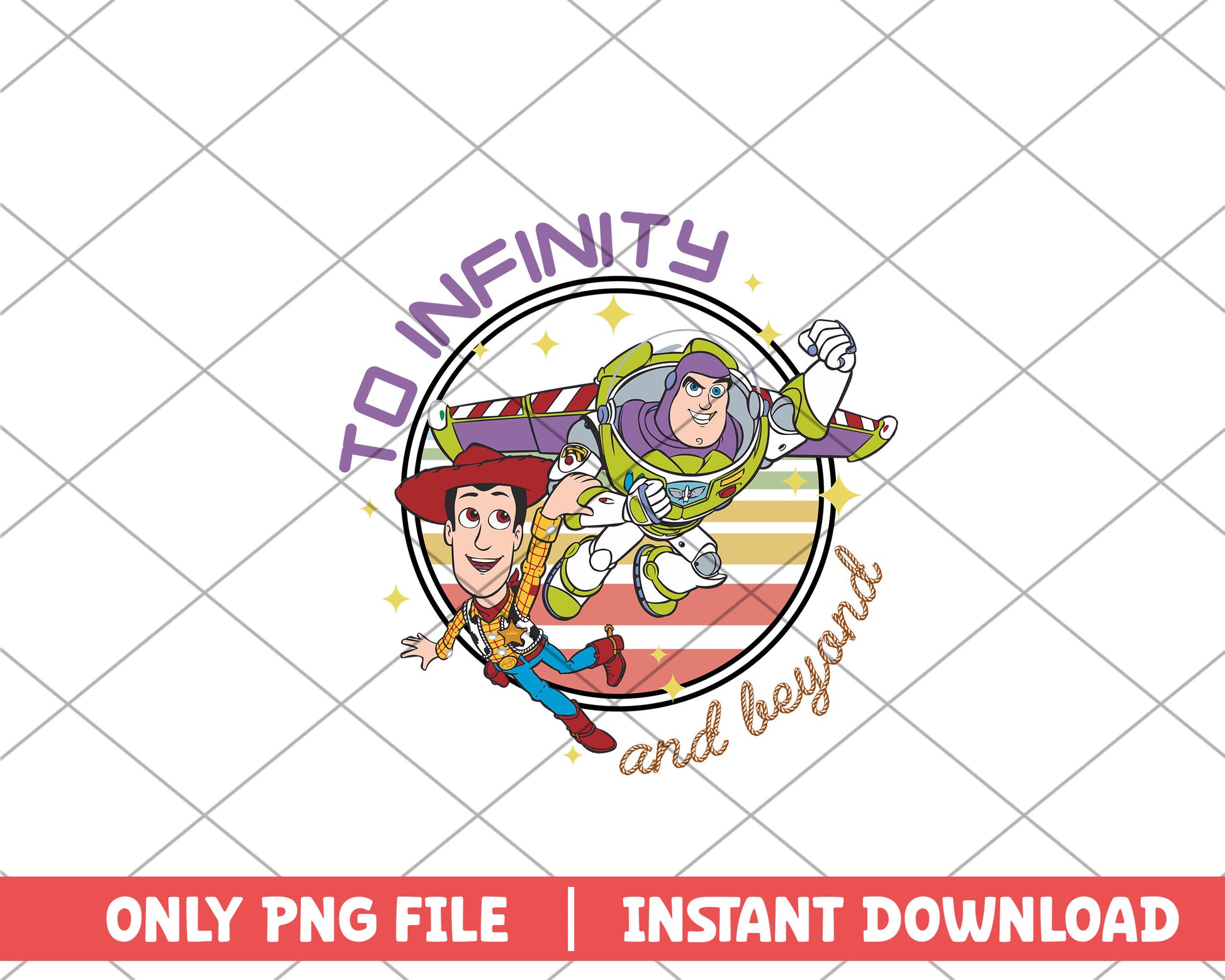 Toy story to infinity and beyond disney png