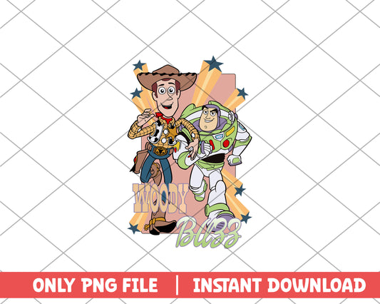Toy story woody and bugg disney png
