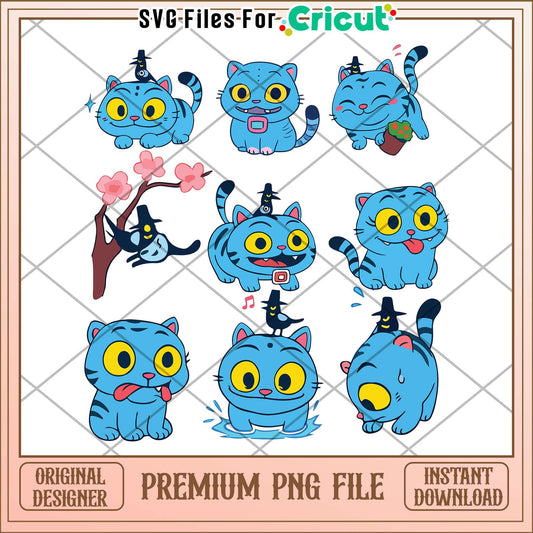 Tram svg, kpop hunter svg, tiger character svg