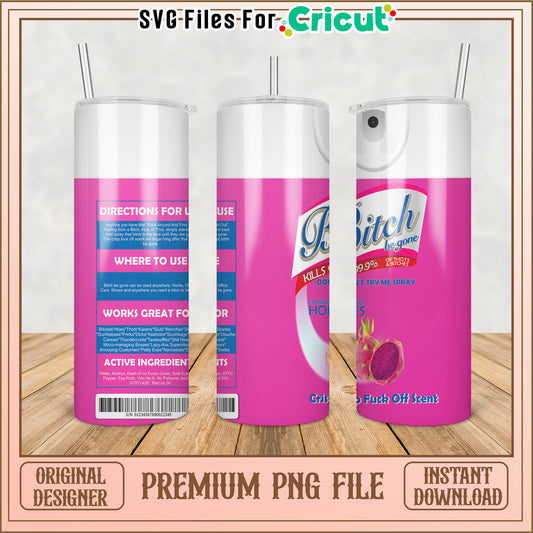 Trendy Pink Tumbler Design PNG for DIY Crafting Projects
