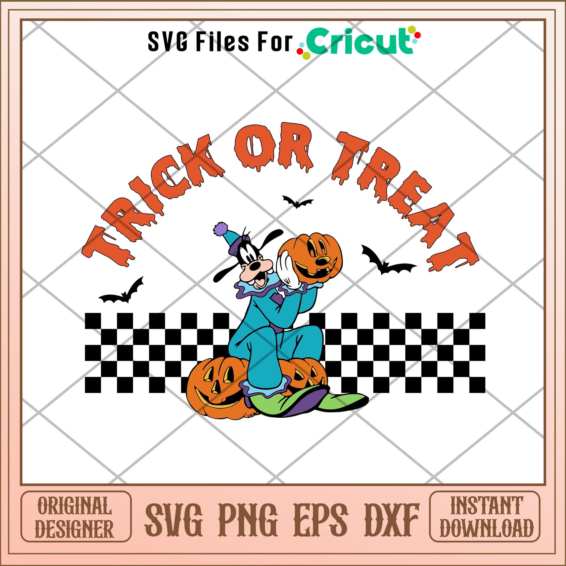 Trick Or Treat Duck Donald svg, Disney characters svg, Digital Download