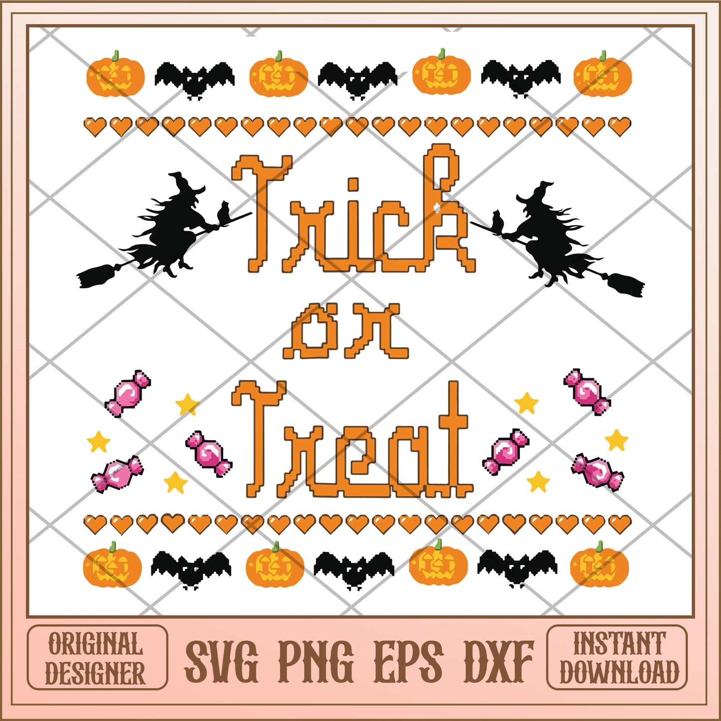 Trick or treat Witch svg, Halloween characters svg, digiotal download