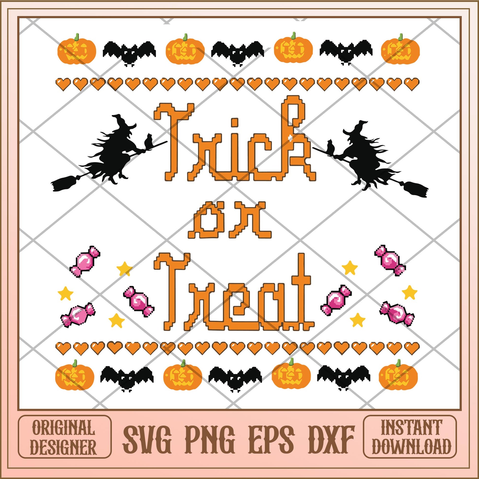 Trick or treat Witch svg, Halloween characters svg, digiotal download