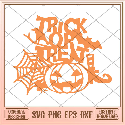 Trick or treat pumpkin svg, Halloween characters svg, digiotal download