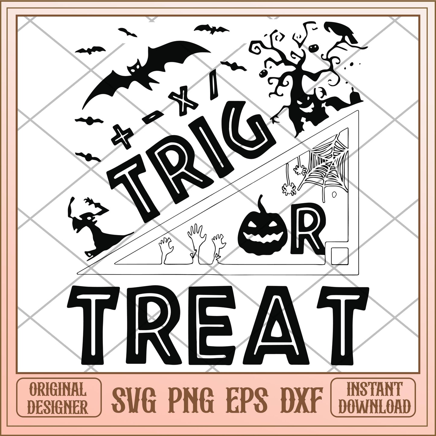 Trick or treat svg, Halloween characters svg, digiotal download