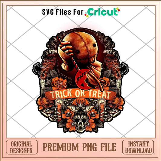 Trick or Treat Horror characters png, Horror characters png, Digital Download