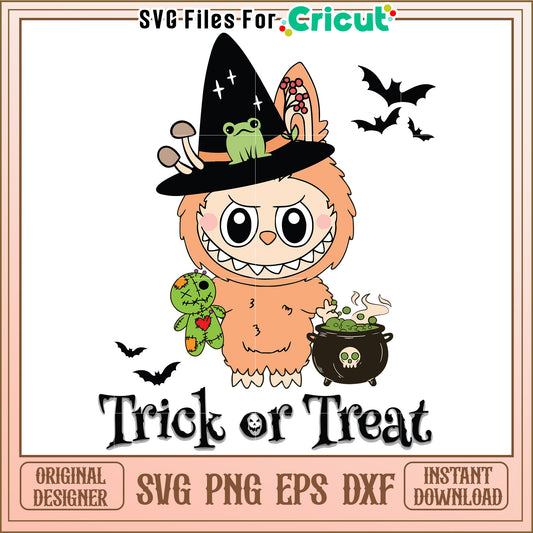 Trick or treat svg, cartoons characters svg, halloween costumes svg