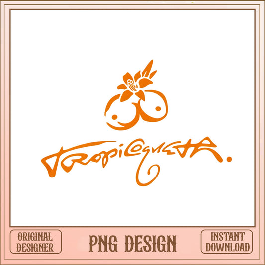 Tropicana Fruit Logo PNG, Tropical Design PNG, Summer PNG