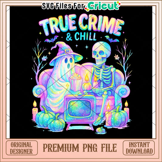True crime a chill neon png, halloween costumes png, halloween toys png