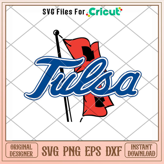 Tulsa Golden Hurricane Logo Svg, Tulsa Golden Hurricane Svg, NCAA Svg