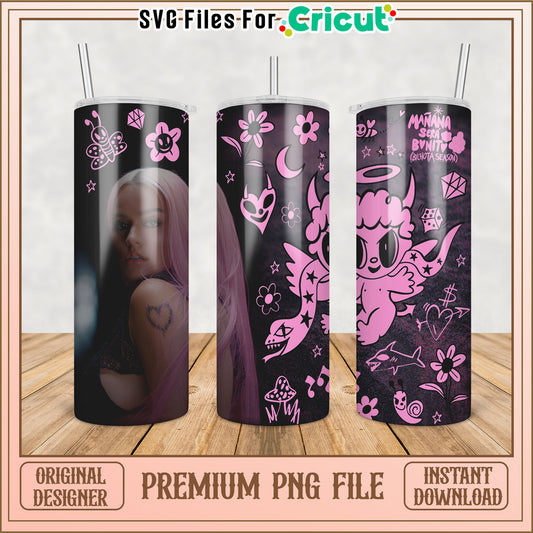 Tumbler PNG  Bad Bunny Bichota Design