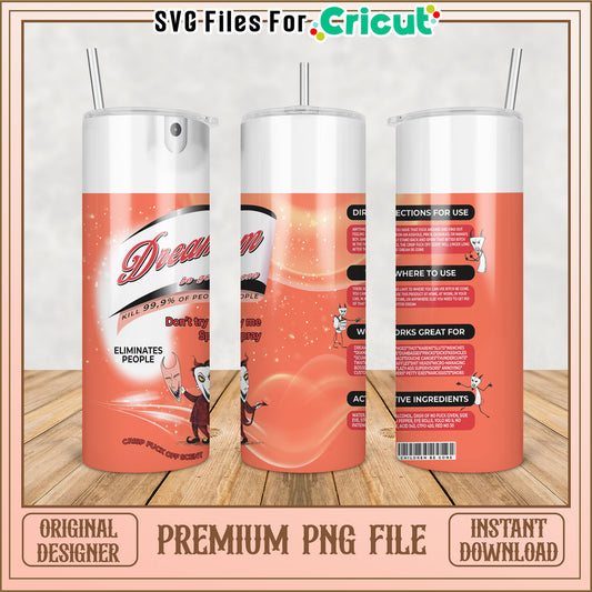 Tumbler PNG Dream Design