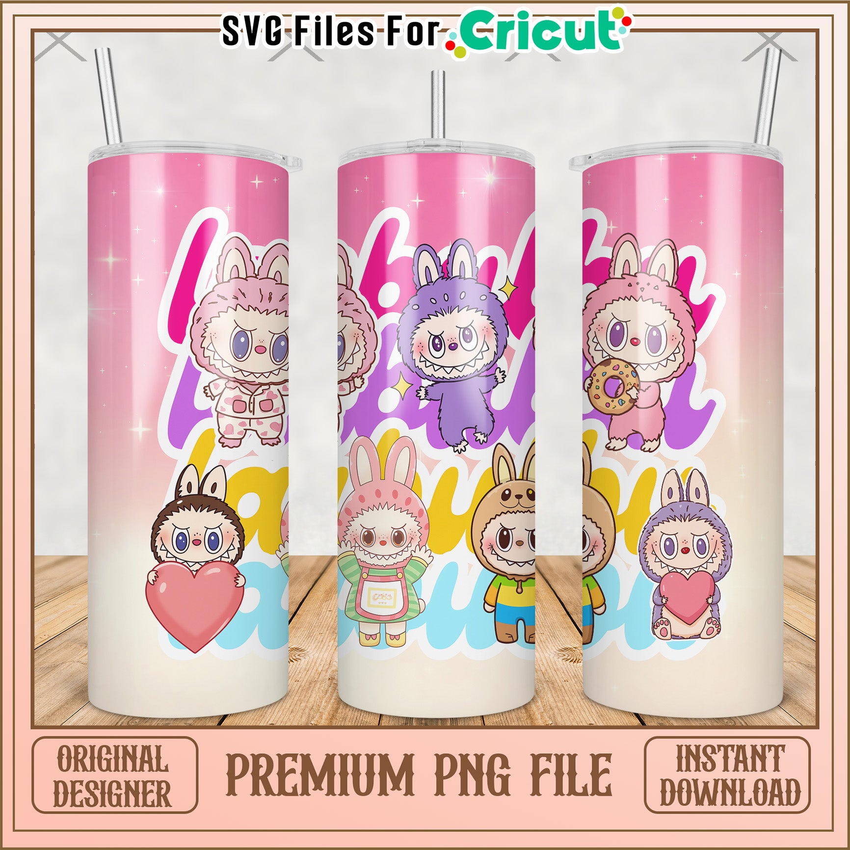 Tumbler labubu characters png, labubu secret png, labubu keychain​ png