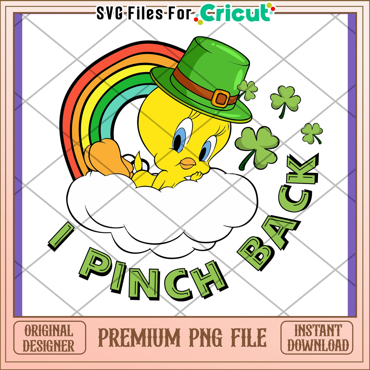 Tweety Bird St Patricks Day PNG