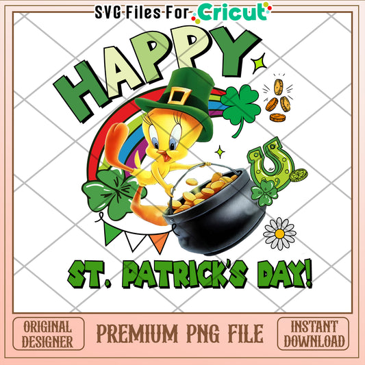 Tweety St Patricks Day PNG