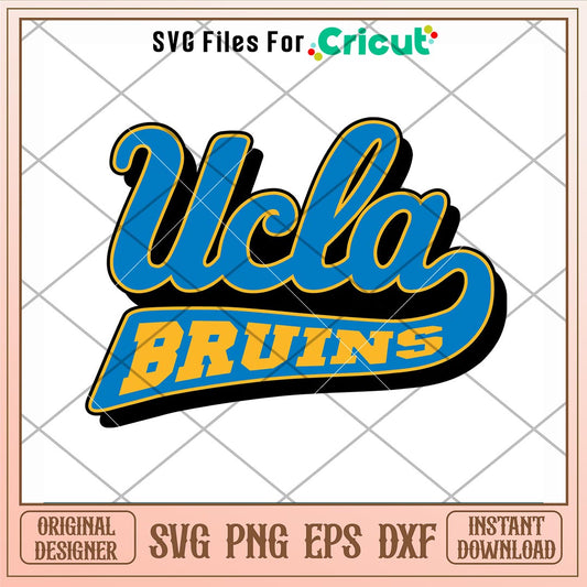 UCLA Bruins Logo Svg, UCLA Bruins Svg, NCAA Svg