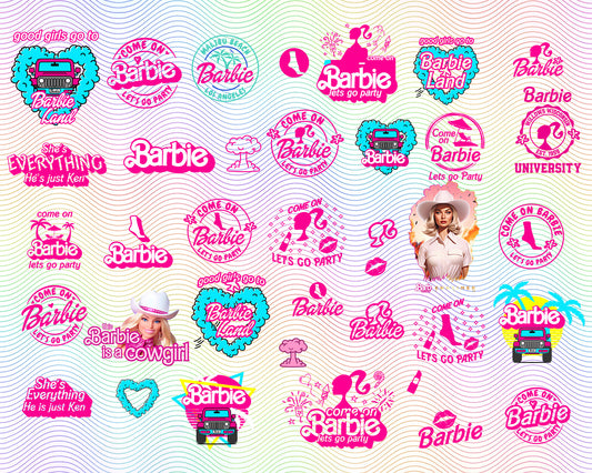 barbie svg bundle