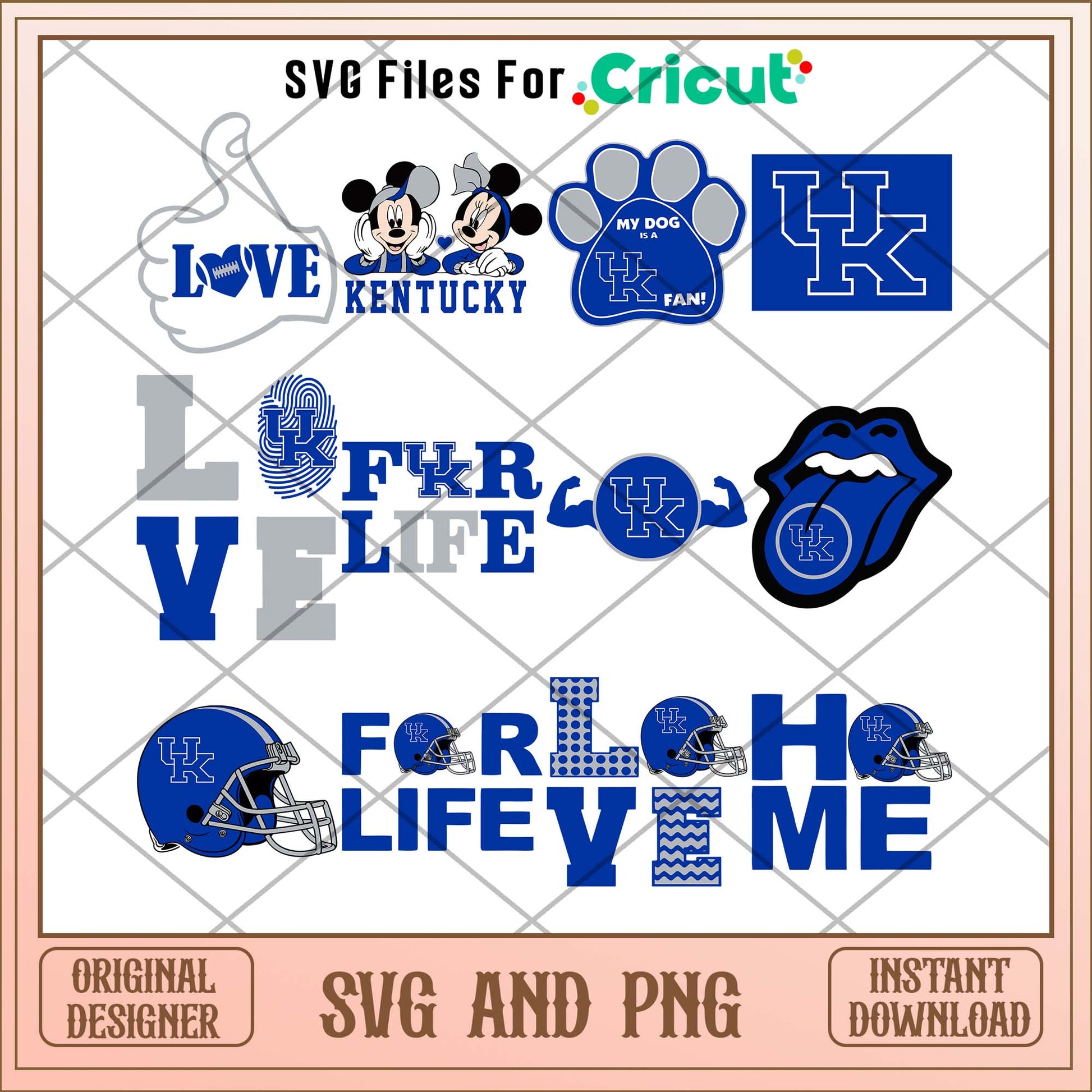 Kentucky Wildcats love svg, Kentucky Wildcats svg bundle, NCAA svg