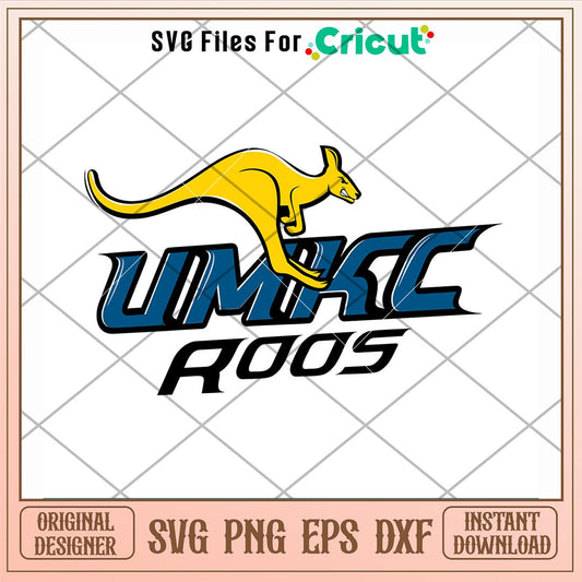 UMKC Kangaroos Logo Svg, UMKC Kangaroos Svg, NCAA Svg