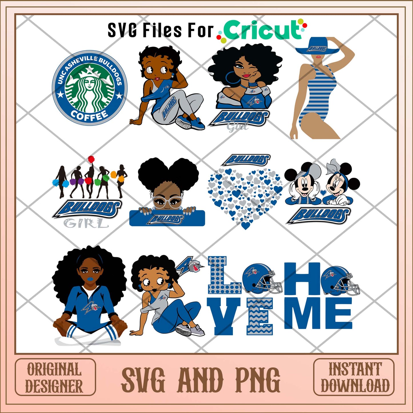 UNCA Bulldogs svg, UNCA Bulldogs svg bundle, NCAA svg
