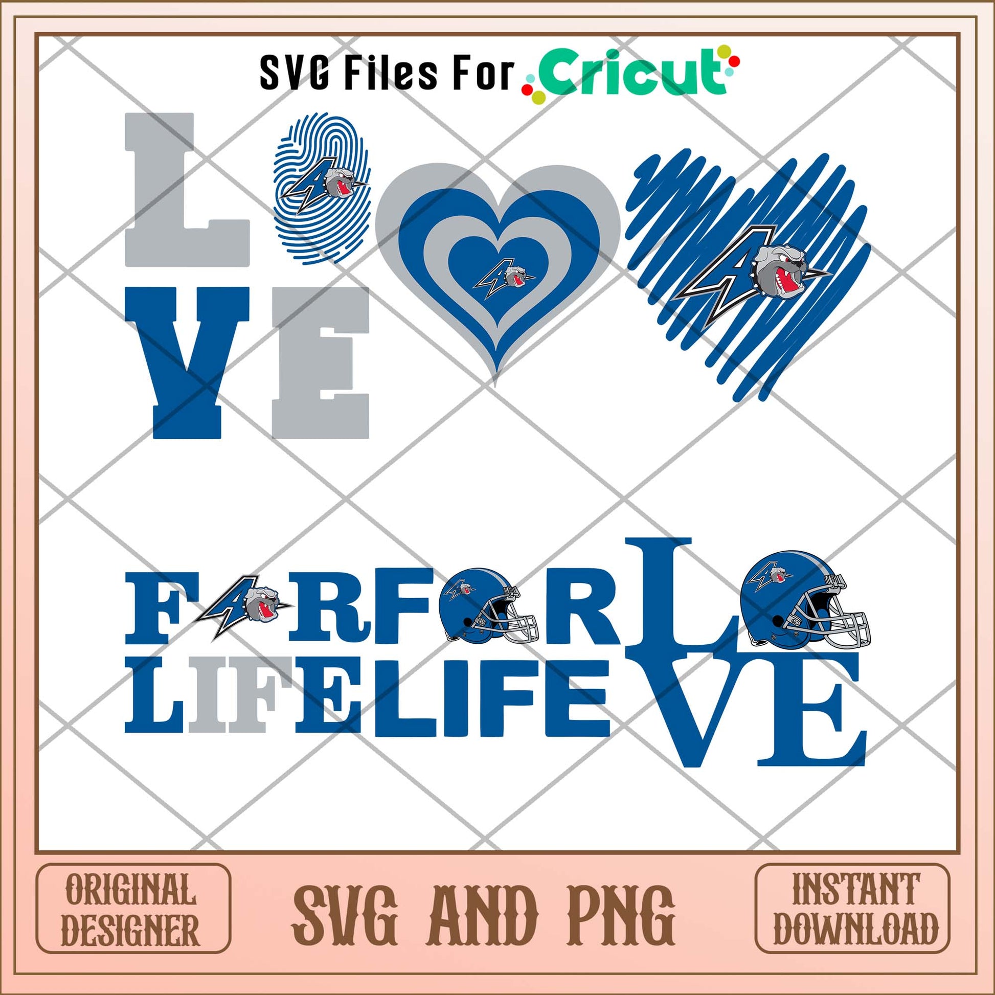 UNCA Bulldogs love svg, UNCA Bulldogs svg bundle, NCAA svg