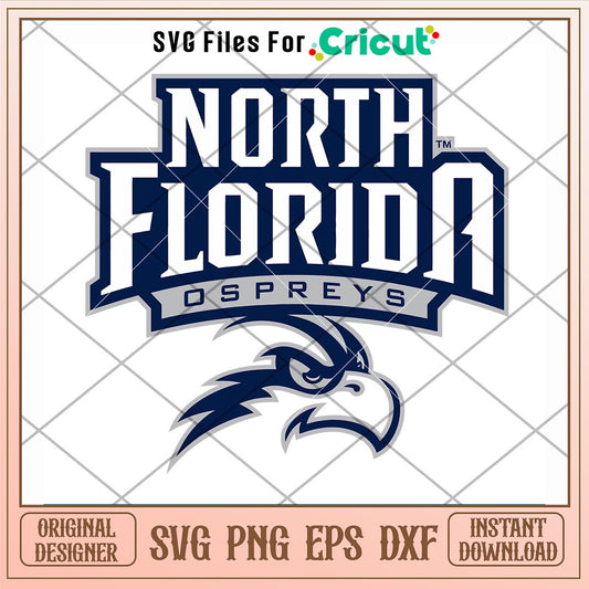 UNF Ospreys Logo Svg, UNF Ospreys Svg, NCAA Svg