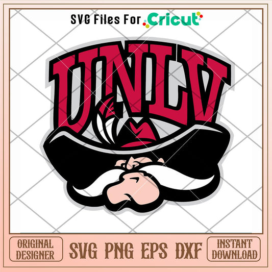 UNLV Rebels Logo Svg, UNLV Rebels Svg, NCAA Svg