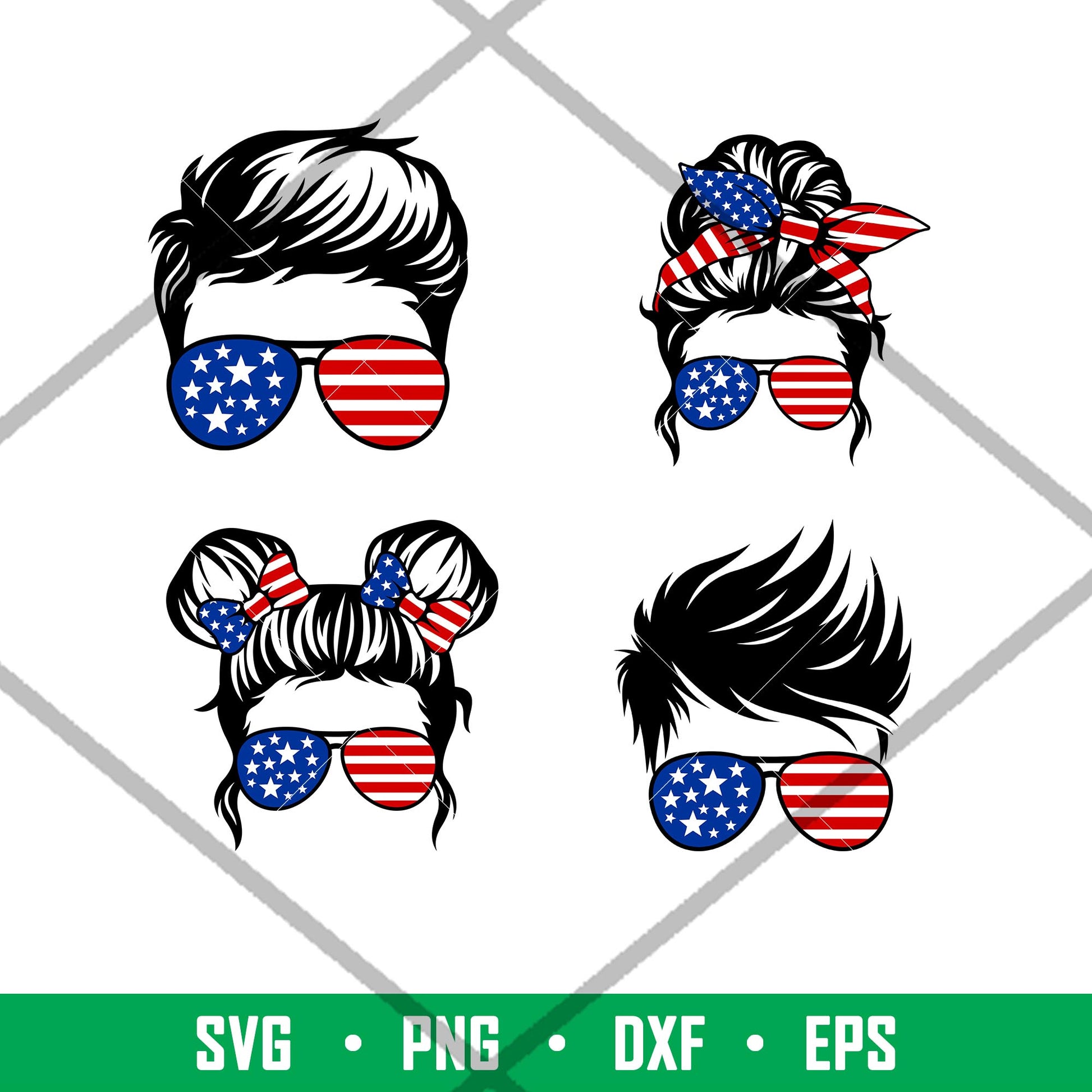 USA Fam Life Bundle, USA Fam Life Bundle Svg