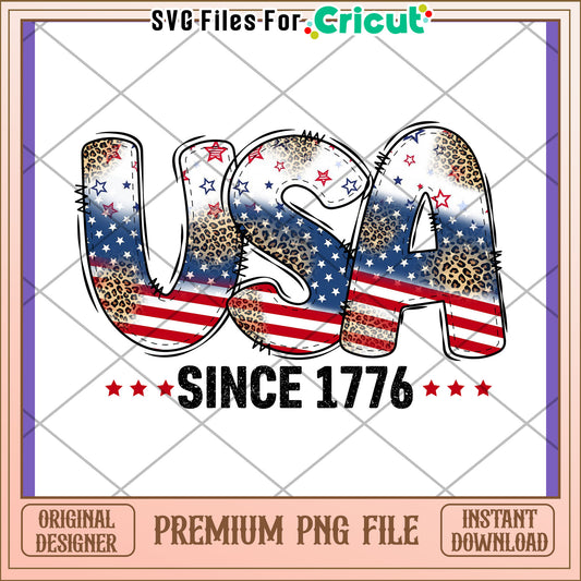 USA Since 1776 PNG Design Download