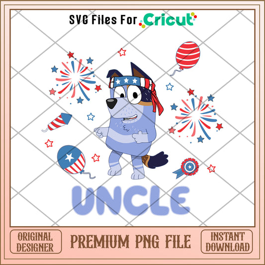 Uncle 4th of July cartoon png