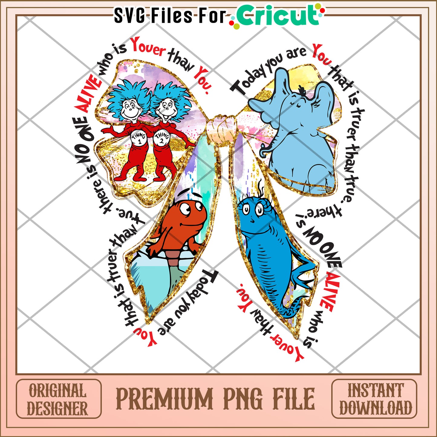 Unique Dr Seuss Inspired PNG Art for Instant Download