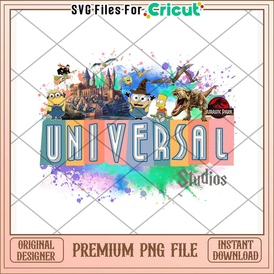 Universal characters png, cartoon characters png, cinematic heroes png