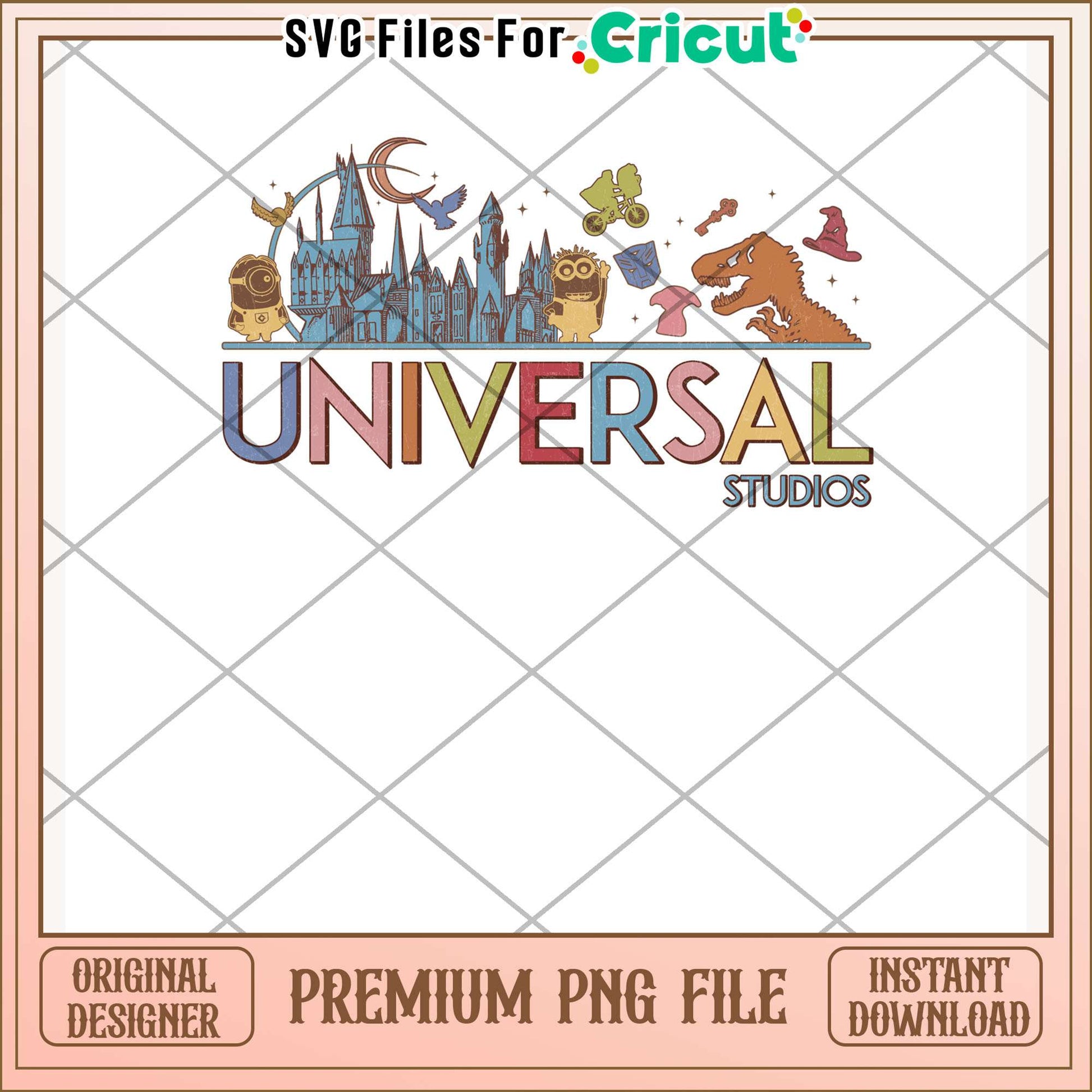 Universal studios png, entertainment destination png, hollywood vibes png