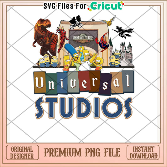 Universal studios png, theme park png, movie magic png