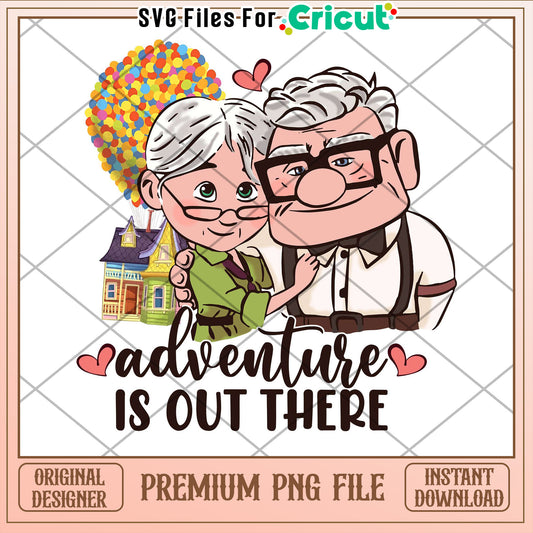 Up PNG Carl & Ellie Adventure Is Out There