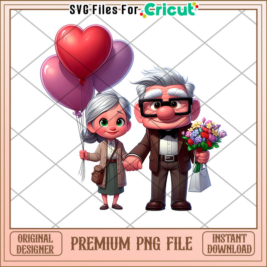 Up PNG Carl & Ellie Valentines Day