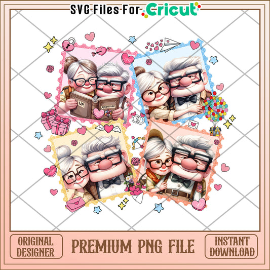 Up PNG Sublimation Design Ellie Carl