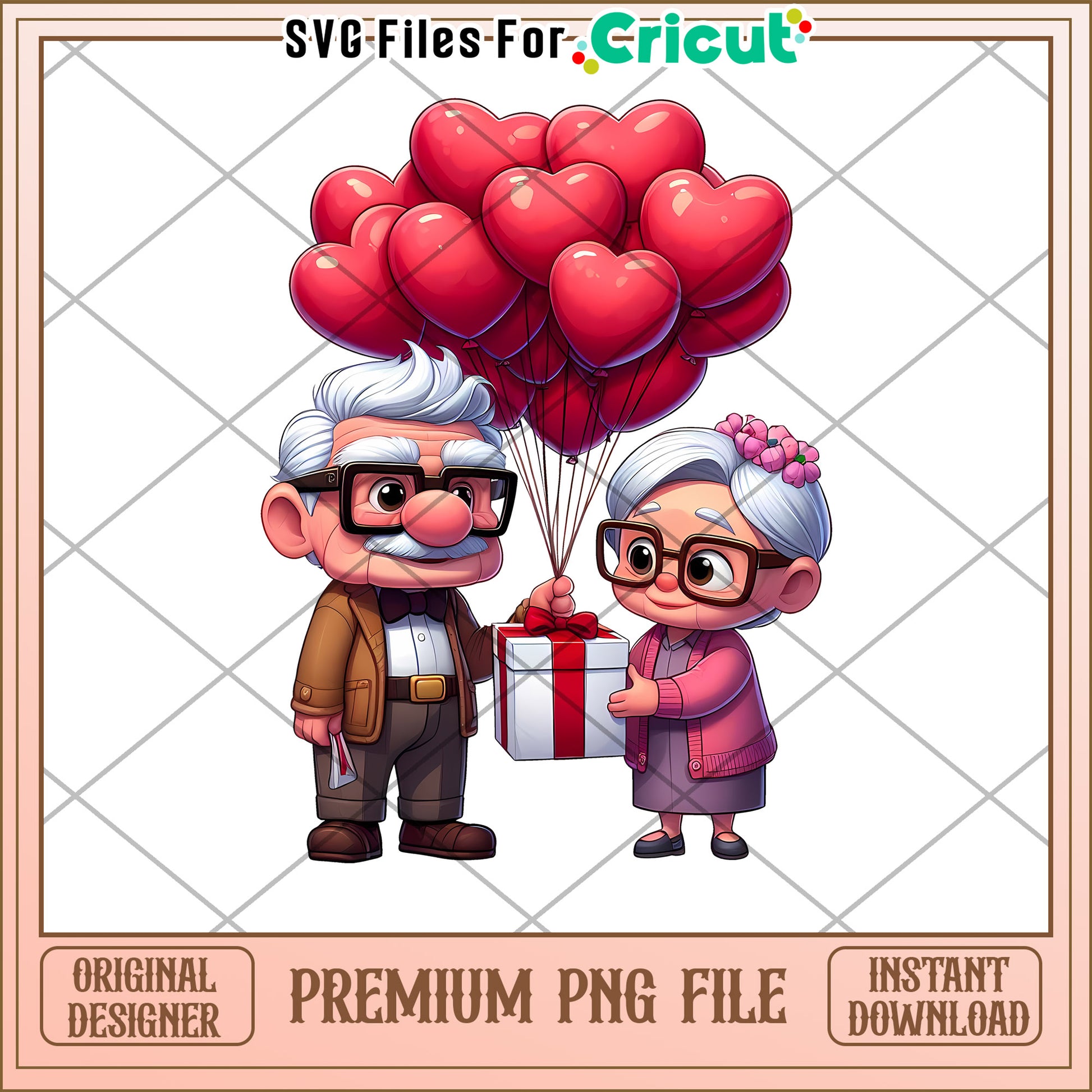 Up PNG Valentine's Ellie & Carl