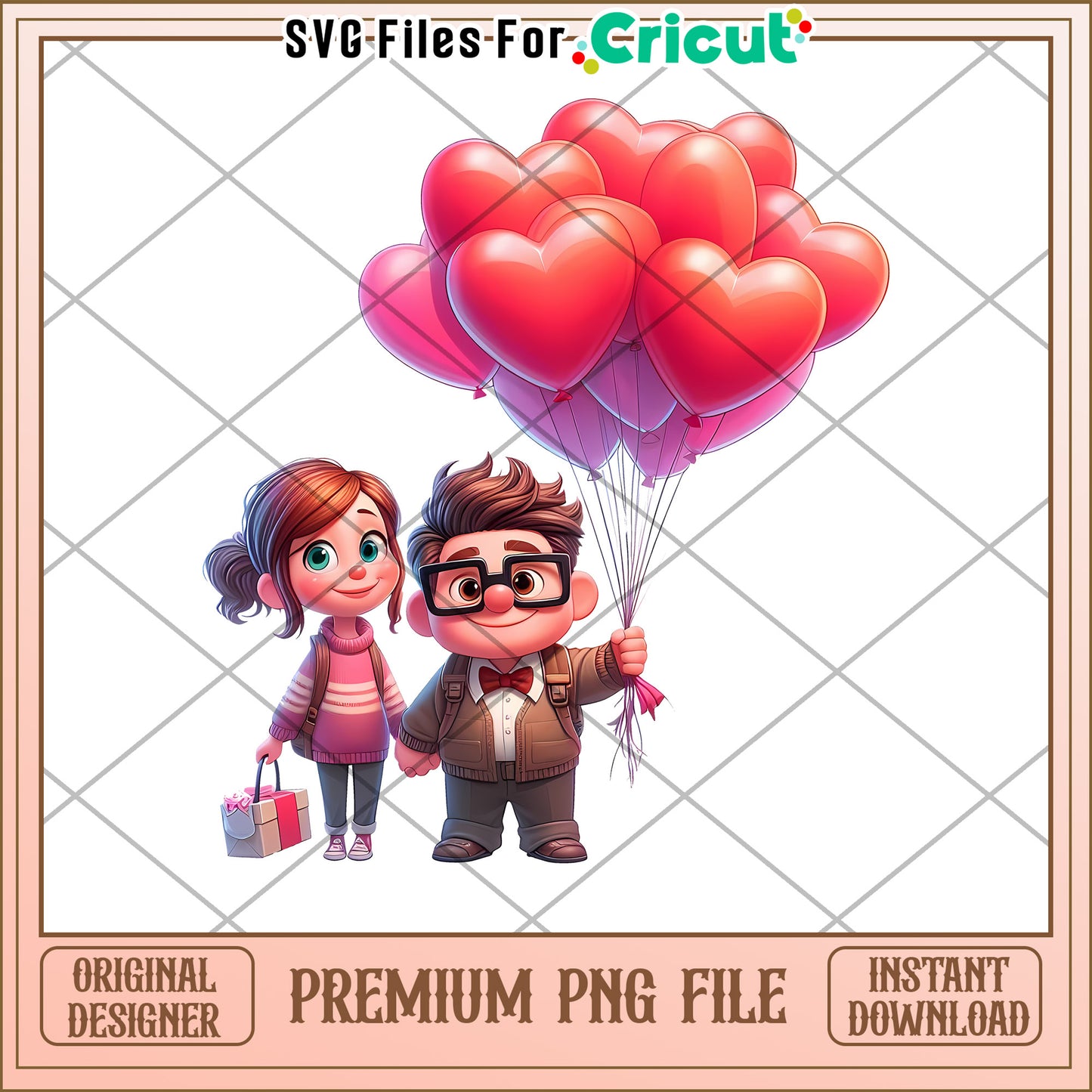 Up PNG Valentines Day Couple