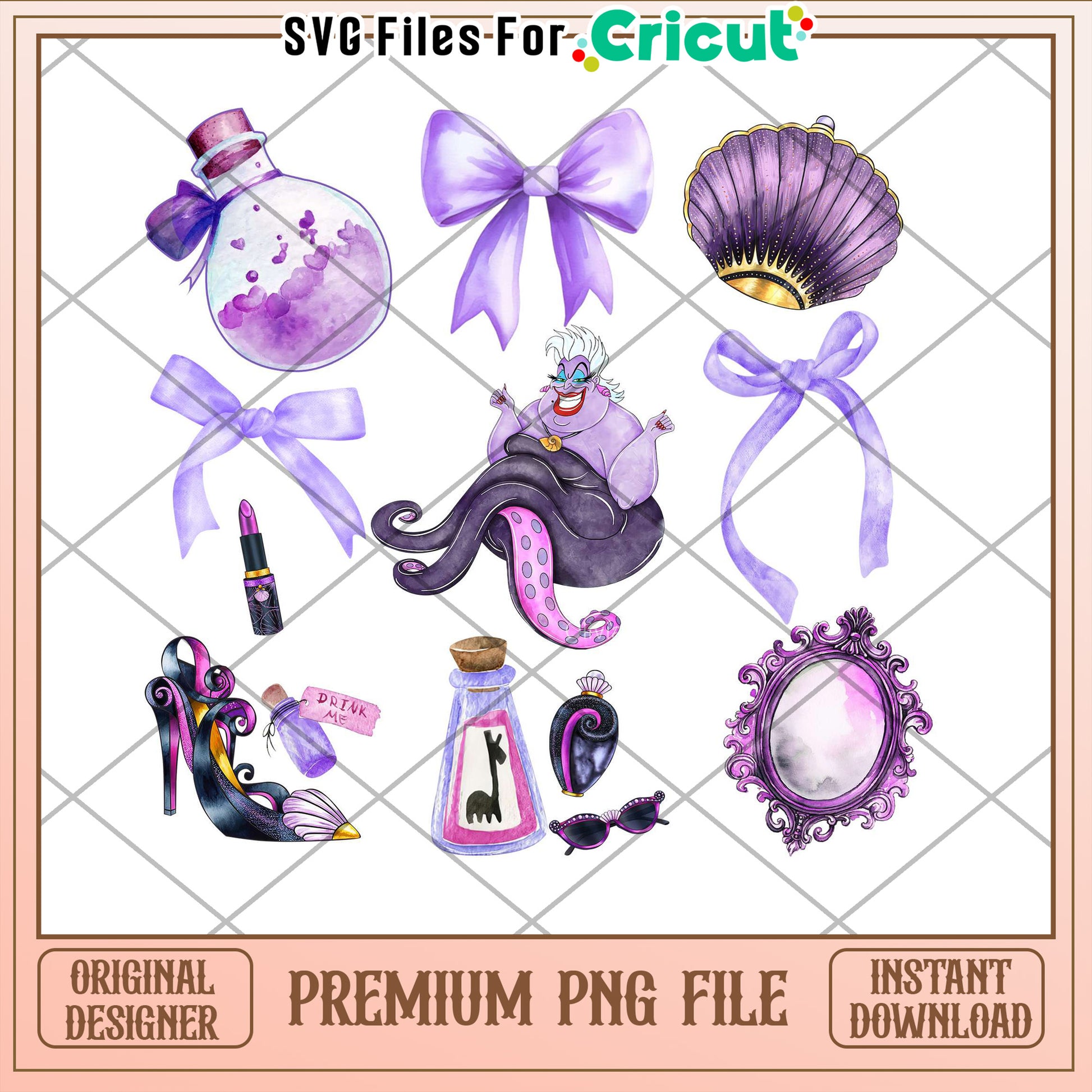 Ursula PNG Sublimation Design