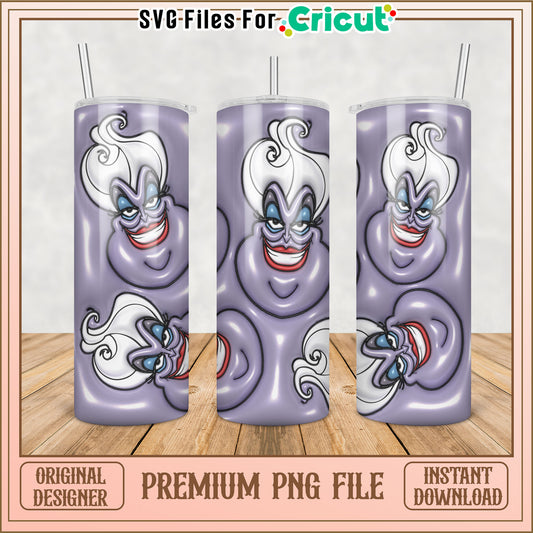 Ursula Tumbler PNG Design