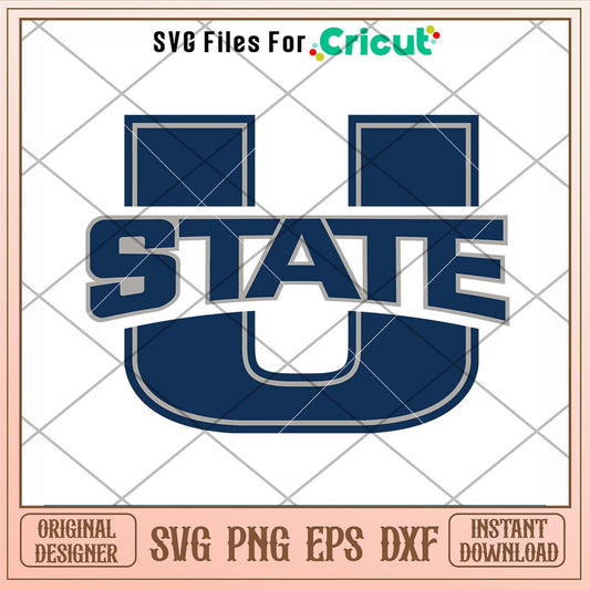 Utah State Aggies Logo Svg, Utah State Aggies Svg, NCAA Svg