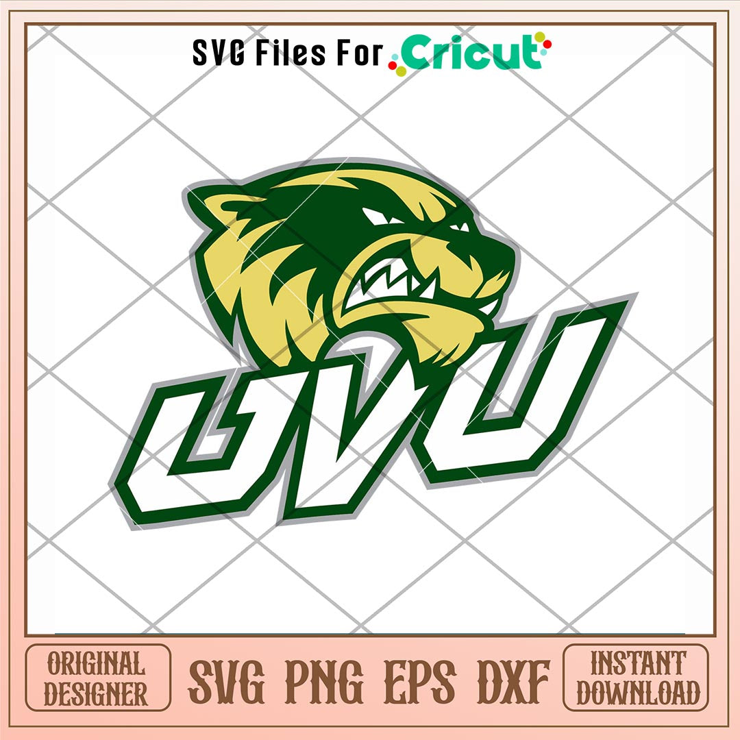 Utah Valley Wolverines Logo Svg, Utah Valley Wolverines Svg, NCAA Svg